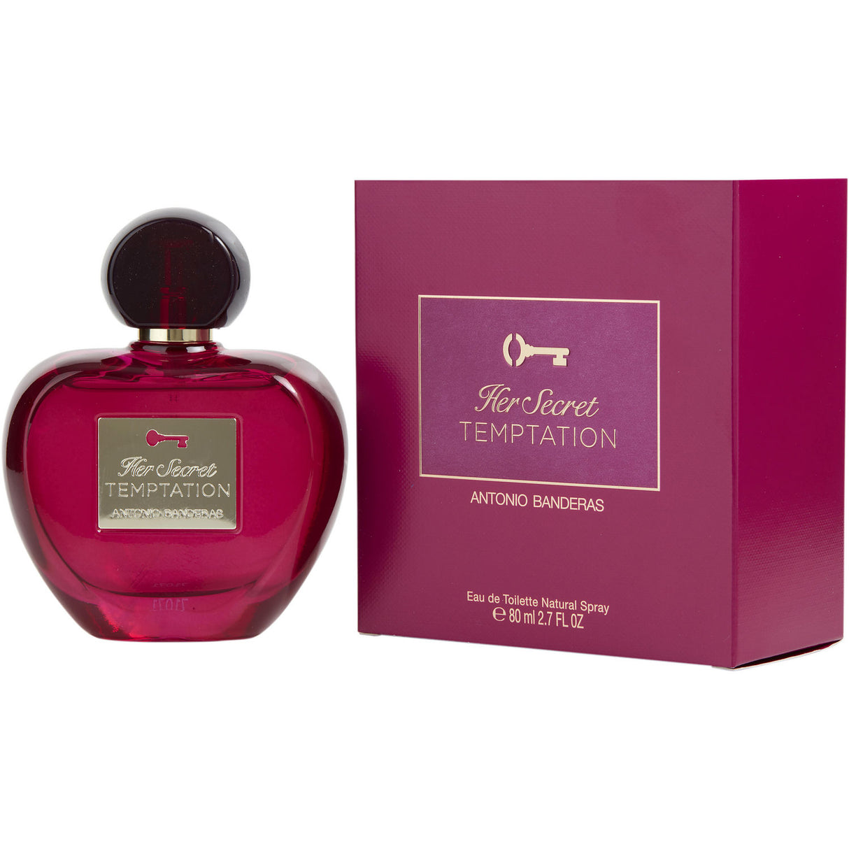 HER SECRET TEMPTATION by Antonio Banderas - EDT SPRAY 2.7 OZ - Women