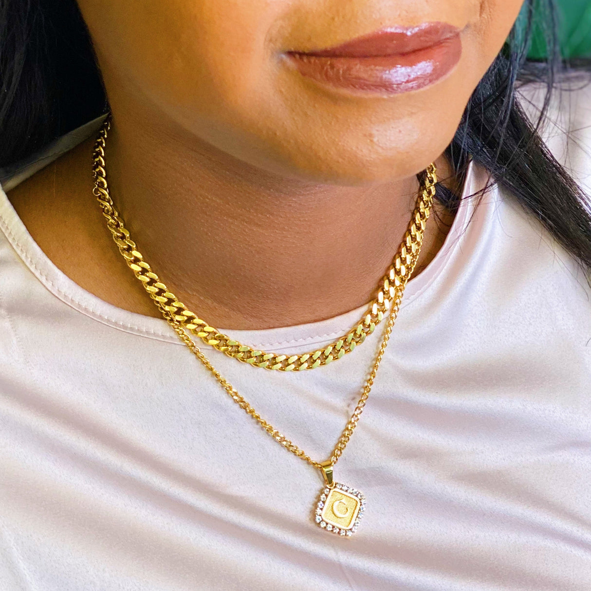 Stylish Cuban Chain Necklace by Ellisonyoung.com