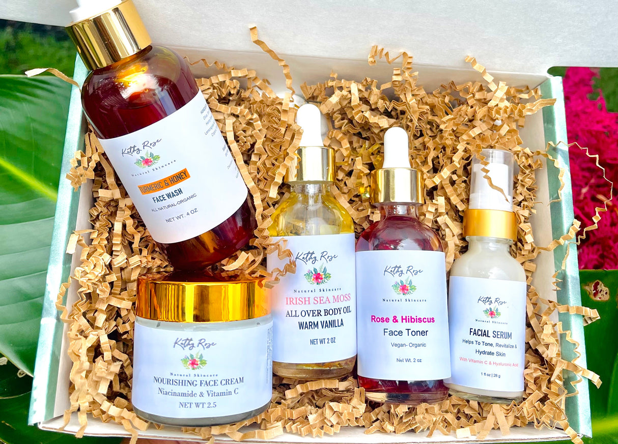 Glowing Skin Face Kit by KathyRoseNaturals