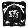 Baby Sees Farm Animals: A High-Contrast Board Book for Babies