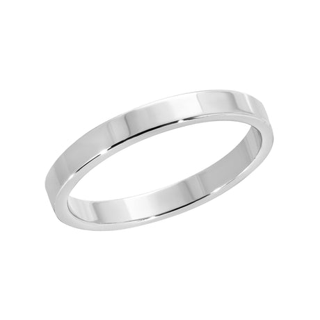 2.5mm Flat Ring by eklexic jewelry