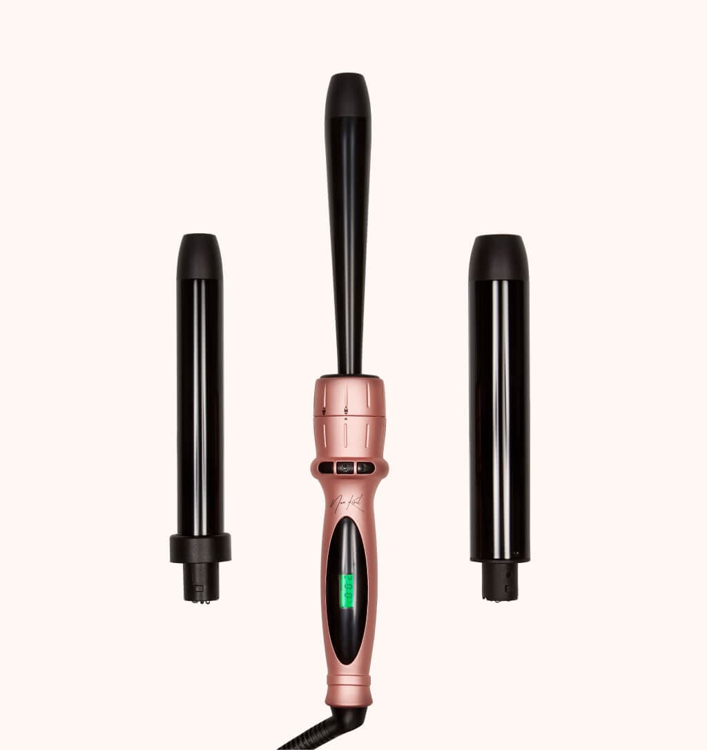 Noa Kirel Triple Threat 3-in-1 Curling Wand by NuMe