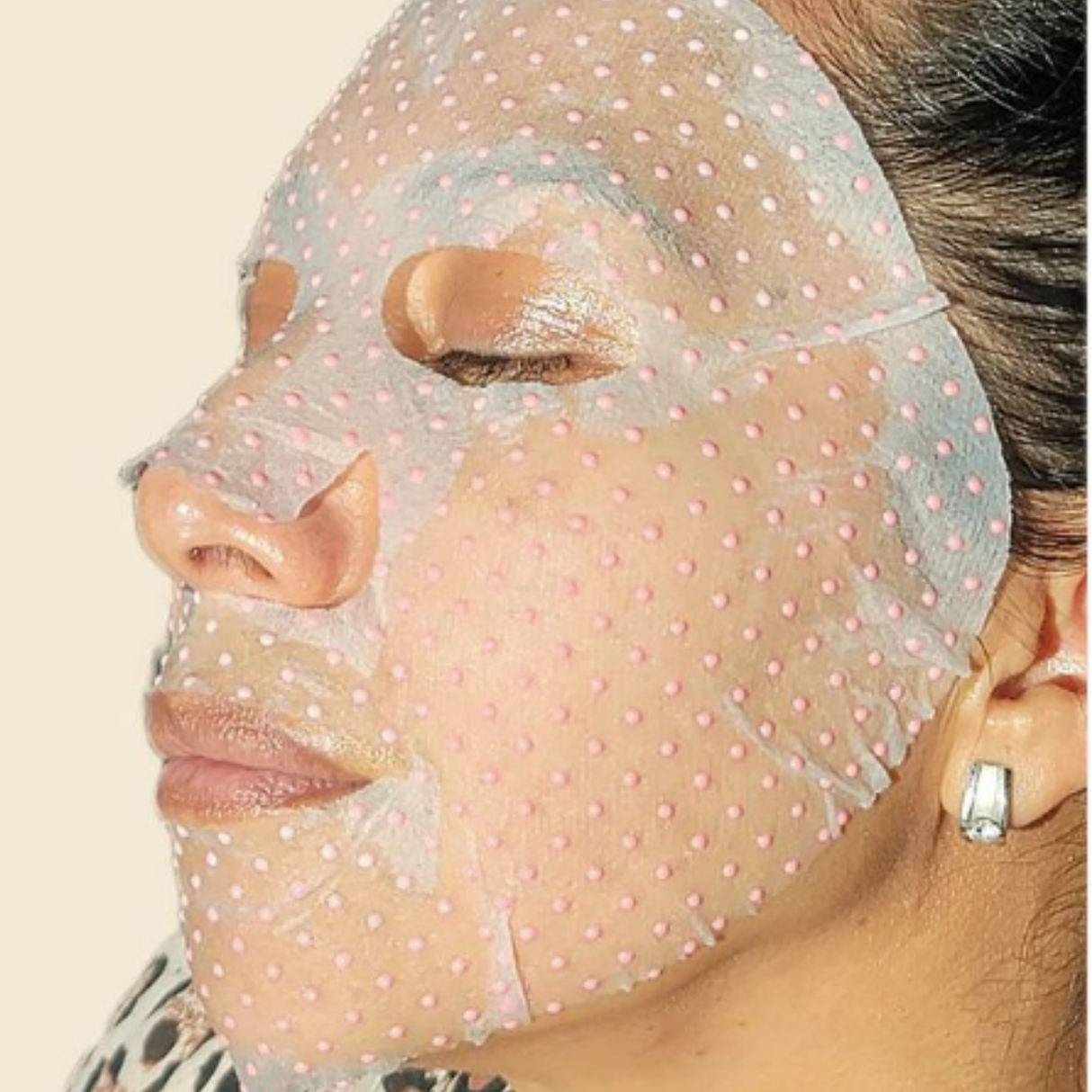 Infrared Sheet Mask [Hyaluronic Acid Rose Serum] by Dreambox Beauty