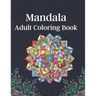 Mandala Flower Coloring Book: Relaxing Floral Art Activities on High-Quality For Adults Coloring Book