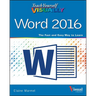 Teach Yourself Visually Word 2016