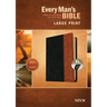 Every Man's Bible NIV, Large Print, Tutone
