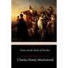 Notes on the book of Exodus