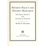 Poverty Policy and Poverty Research (1976. Corr. 5th Printing)