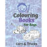 Colouring Books for Boys Cars & Trucks: Awsome Cool Cars And Vehicles: Cool Cars, Trucks, Bikes and Vehicles Colouring Book For Boys Aged 6-12