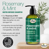 Difeel Rosemary and Mint Hair Strengthening Shampoo with Biotin 33.8 oz. by difeel - find your natural beauty