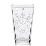 RIDER-WAITE TAROT CARD Pint Glasses by LumEngrave