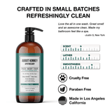 3 PACK - Men's 3-in-1 Moisturizing Shampoo, Conditioner, and Body Wash, Tea Tree 32oz by Abbot Kinney Apothecary by  Los Angeles Brands