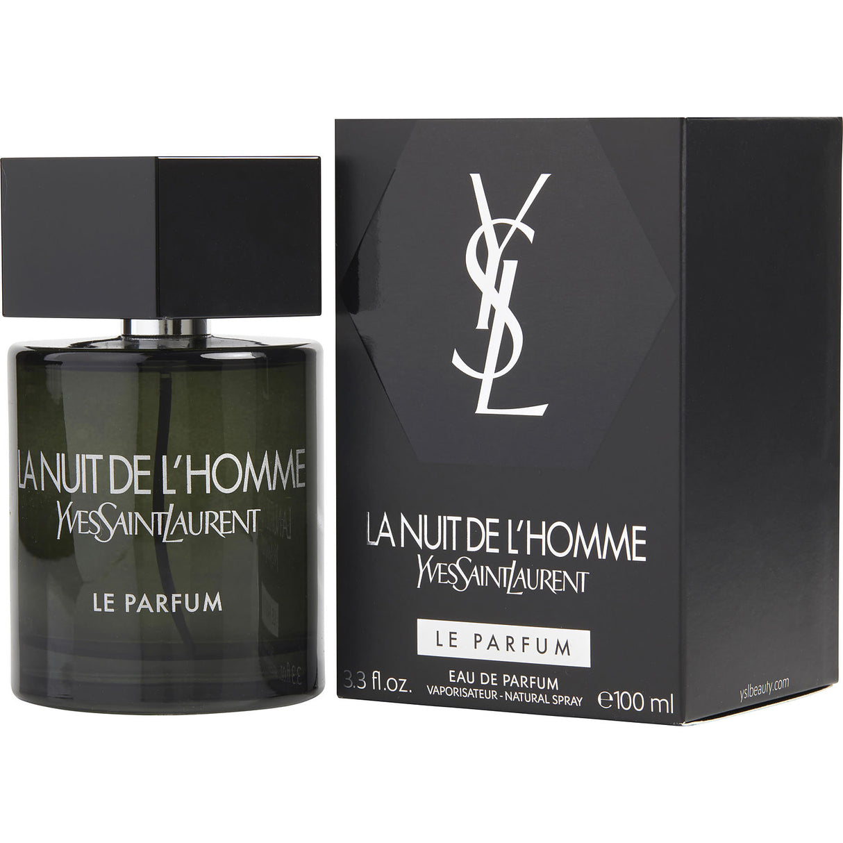 LA NUIT DE L'HOMME YVES SAINT LAURENT LE PARFUM by Yves Saint Laurent - EAU DE PARFUM SPRAY 3.3 OZ (NEW PACKAGING) - Men