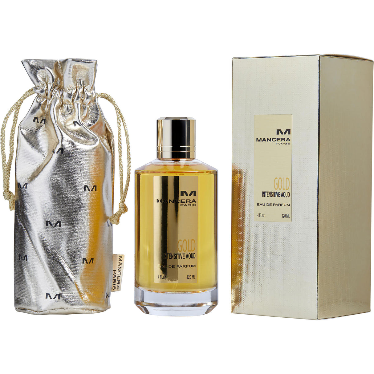 MANCERA INTENSITIVE AOUD GOLD by Mancera - EAU DE PARFUM SPRAY 4 OZ - Men