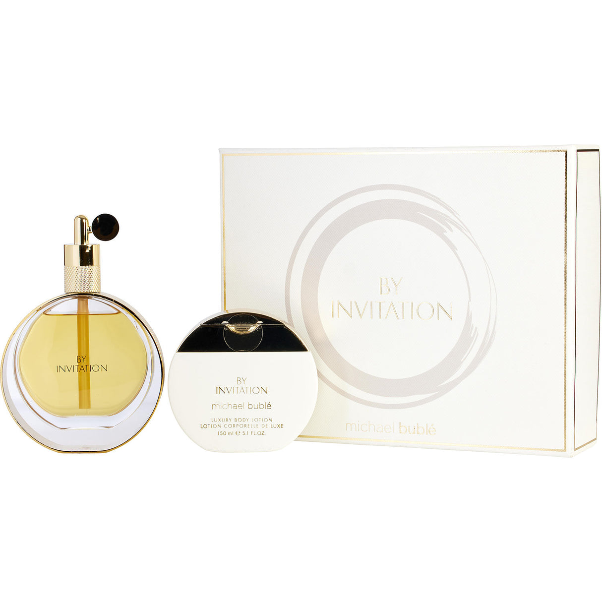 MICHAEL BUBLE BY INVITATION by Michael Buble - EAU DE PARFUM SPRAY 3.4 OZ & BODY LOTION 5.1 OZ - Women