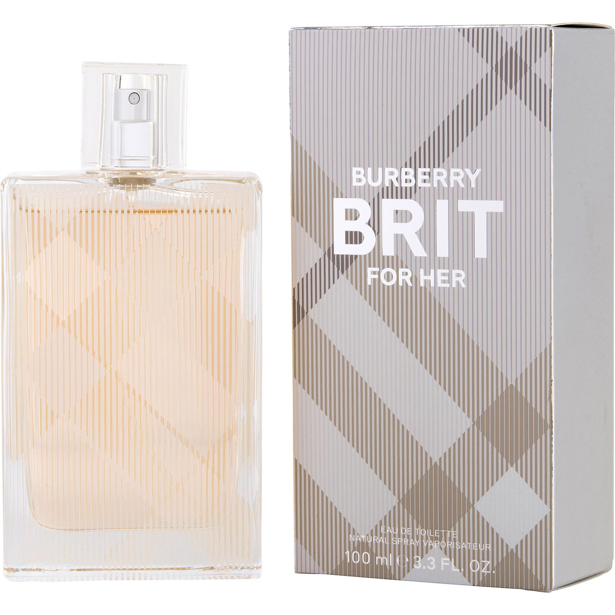 BURBERRY BRIT by Burberry - EDT SPRAY 3.3 OZ (NEW PACKAGING) - Women