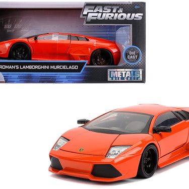 Roman's Lamborghini Murcielago Orange "Fast & Furious" Movie 1/24 Diecast Model Car by Jada