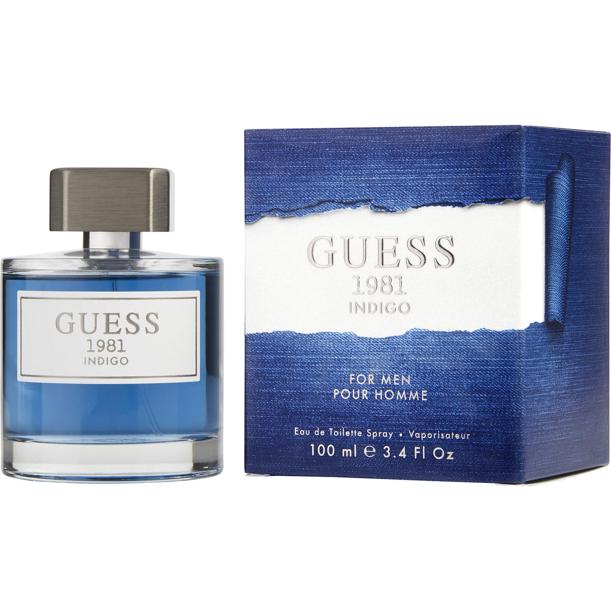 GUESS 1981 INDIGO by Guess - EDT SPRAY 3.4 OZ - Men