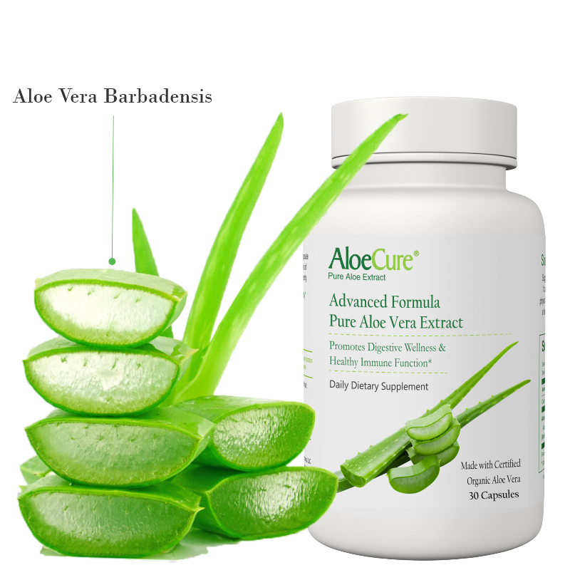 AloeCure Advanced Formula Capsules - 30ct Travel Size by AloeCure