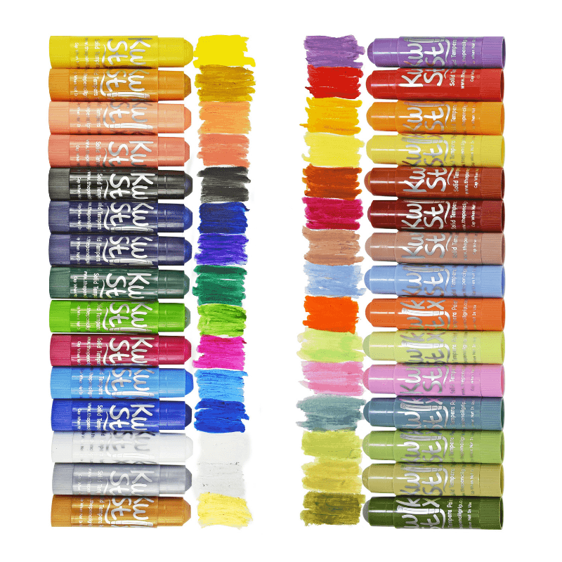 Kwik Stix, Set of 30 Colors by The Pencil Grip, Inc. - Vysn