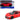 2018 Acura NSX Red with Black Top 1/24 Diecast Model Car by Maisto