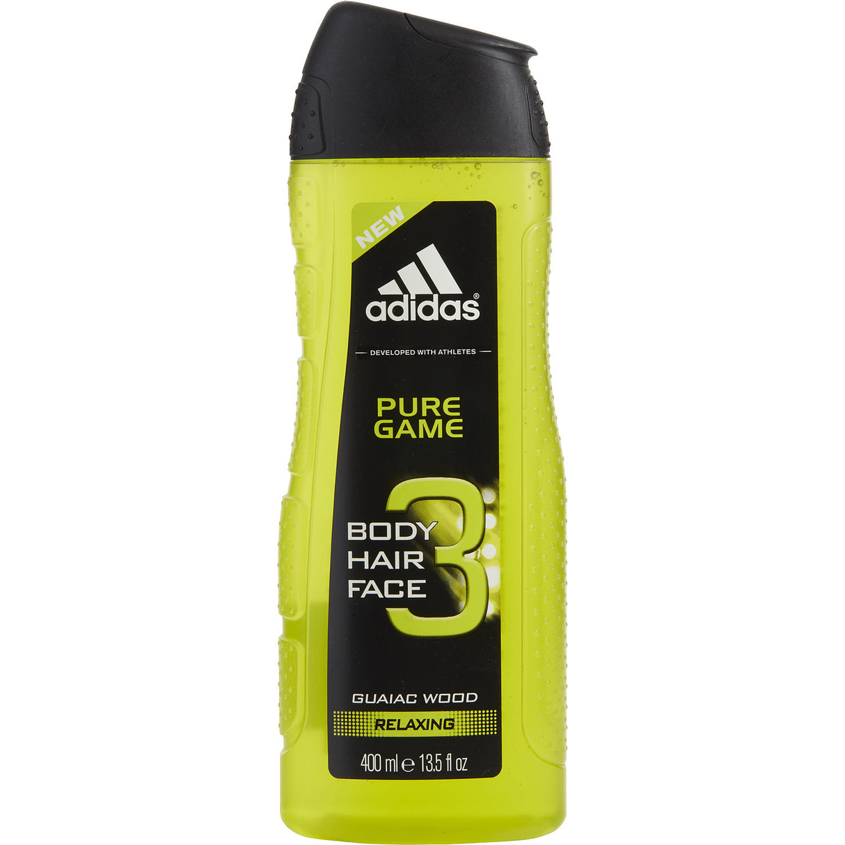 ADIDAS PURE GAME by Adidas - BODY, HAIR & FACE SHOWER GEL 13.5 OZ - Men