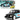 1959 Volkswagen Beetle Black with Graphics "I Love the 50's" Series 1/24 Diecast Model Car by Jada
