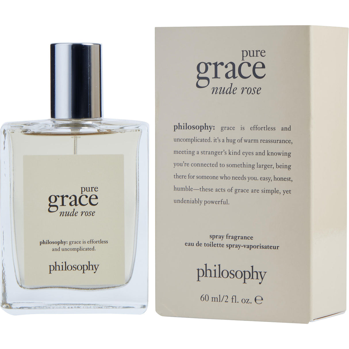 PHILOSOPHY PURE GRACE NUDE ROSE by Philosophy - EDT SPRAY 2 OZ - Women