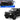 2021 Ford Bronco Wildtrak Black Metallic with Dark Gray Top "Special Edition" 1/18 Diecast Model Car by Maisto