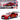 2009 Nissan GT-R (R35) Candy Red and Red Ranger Diecast Figurine "Power Rangers" 1/24 Diecast Model Car by Jada
