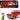 1959 Ford Anglia Red and White with Lucky the Leprechaun Diecast Figurine "Lucky Charms" 1/24 Diecast Model Car by Jada