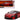 McLaren 720S RHD (Right Hand Drive) Candy Red with Black Top "Hyper-Spec" Series 1/24 Diecast Model Car by Jada
