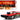 1970 Dodge Charger R/T "Voodoo Charger" Red and Black "Bigtime Muscle" Series 1/24 Diecast Model Car by Jada