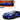 2017 Ford GT Candy Blue with Gray Stripes "Hyper-Spec" Series 1/24 Diecast Model Car by Jada