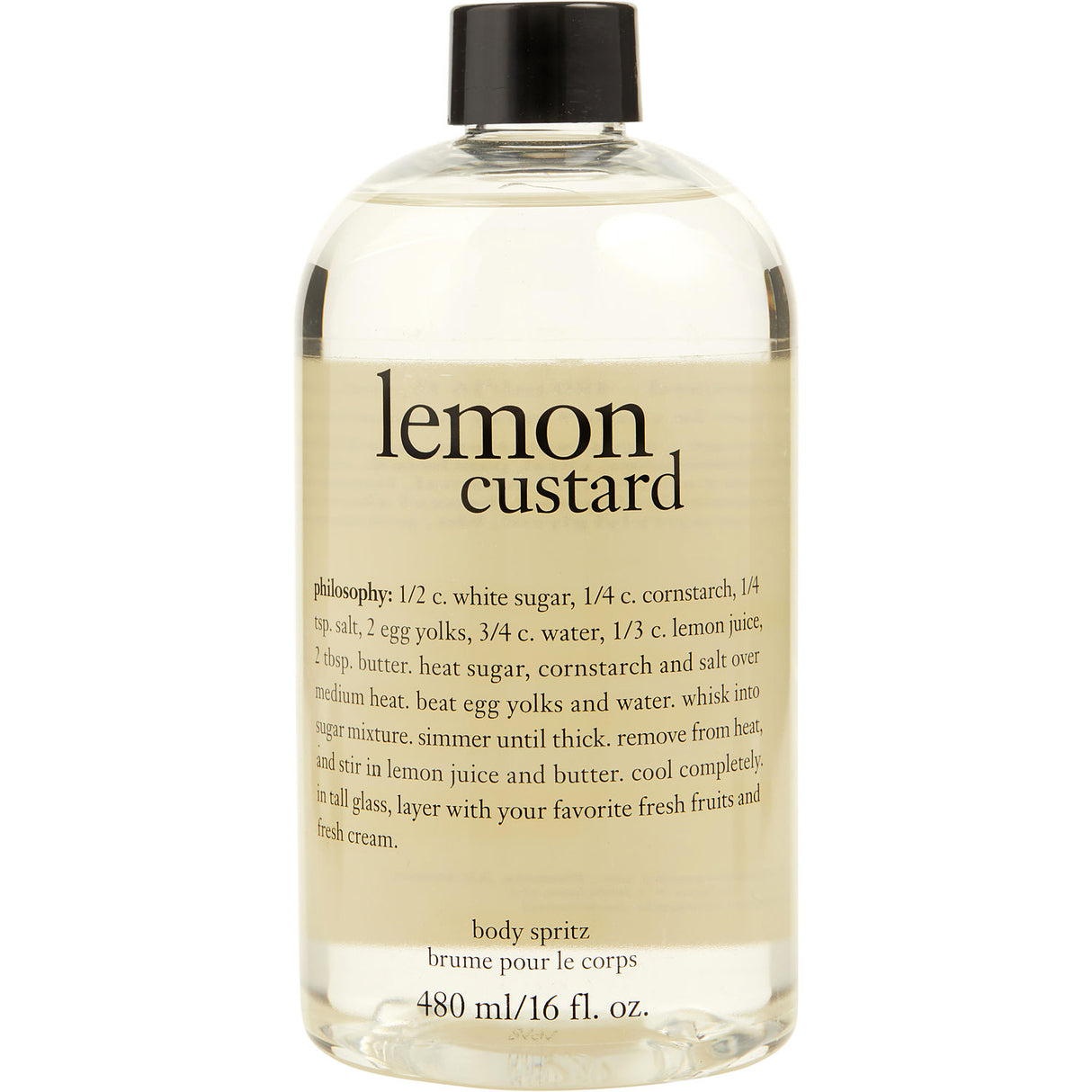 PHILOSOPHY LEMON CUSTARD by Philosophy - BODY SPRITZ 16 OZ (NO PUMP) - Women