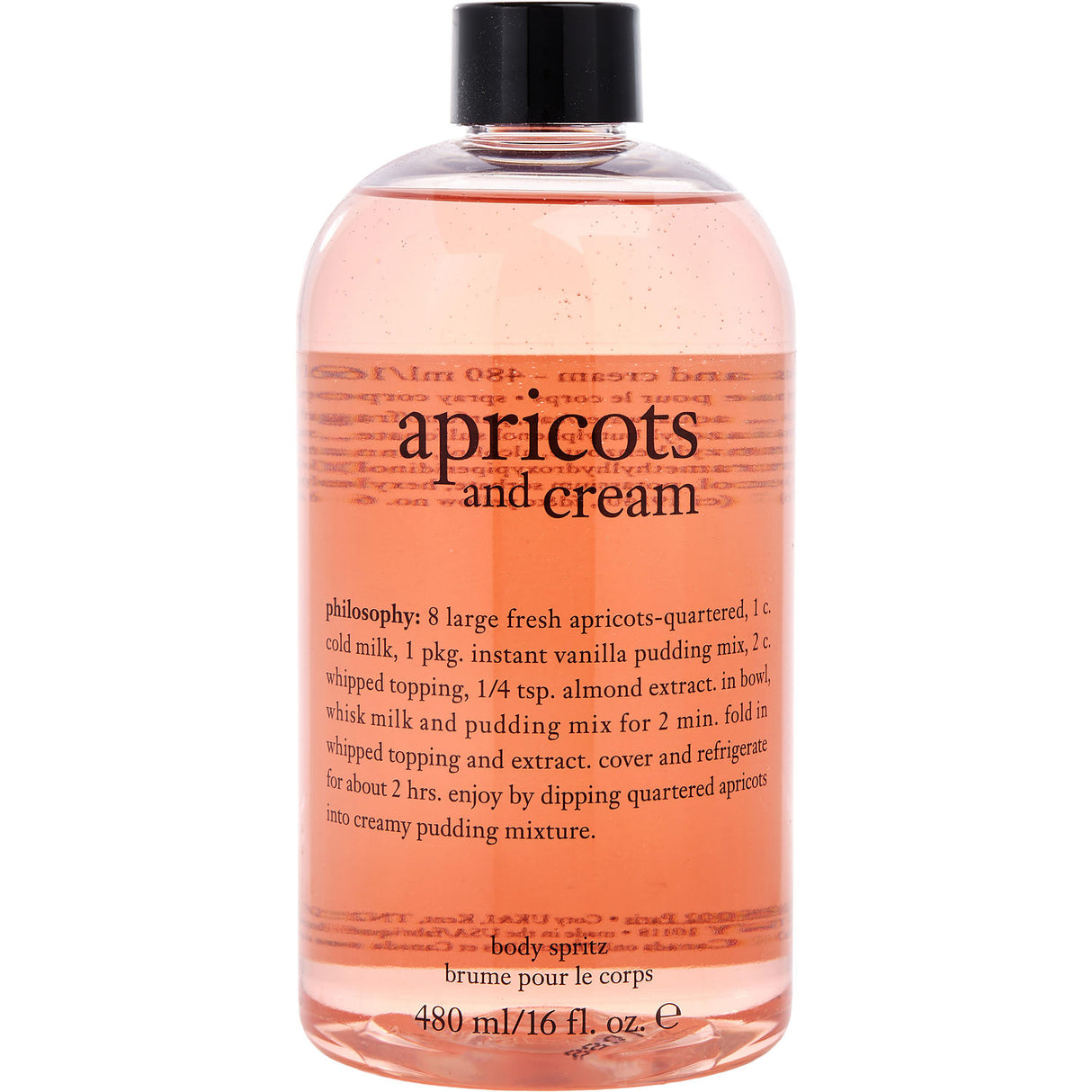 PHILOSOPHY APRICOTS & CREAM by Philosophy - BODY SPRITZ 16 OZ (NO PUMP) - Women