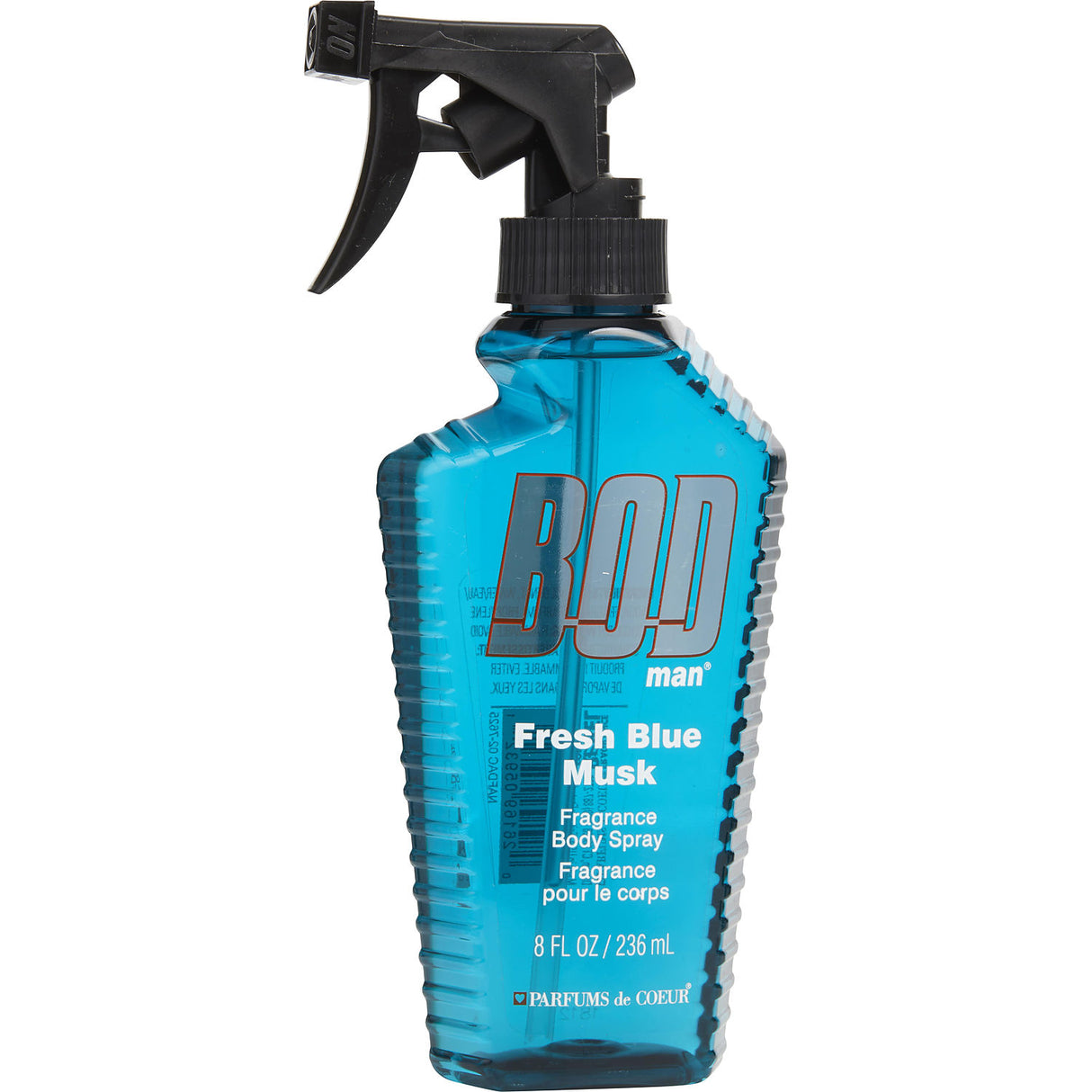 BOD MAN FRESH BLUE MUSK by Parfums de Coeur - FRAGRANCE BODY SPRAY 8 OZ - Men