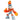 Fire Man 5.5" Moveable Figure with Accessories and Alternate Head and Hands "Mega Man" (1987) Video Game model by Jada
