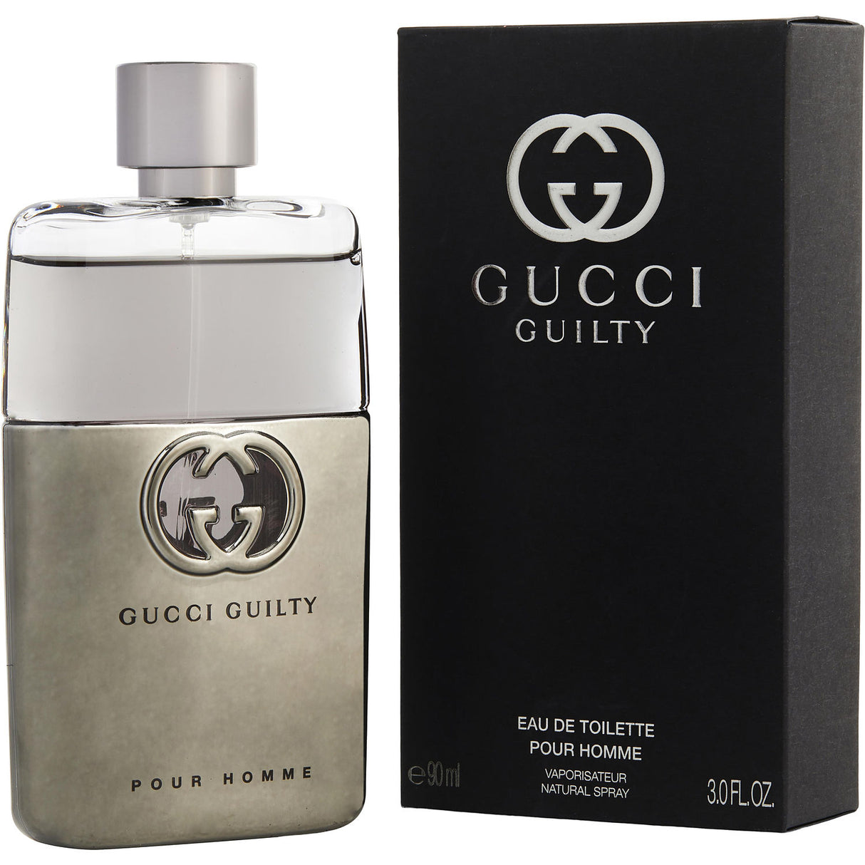 GUCCI GUILTY POUR HOMME by Gucci - EDT SPRAY 3 OZ (NEW PACKAGING) - Men