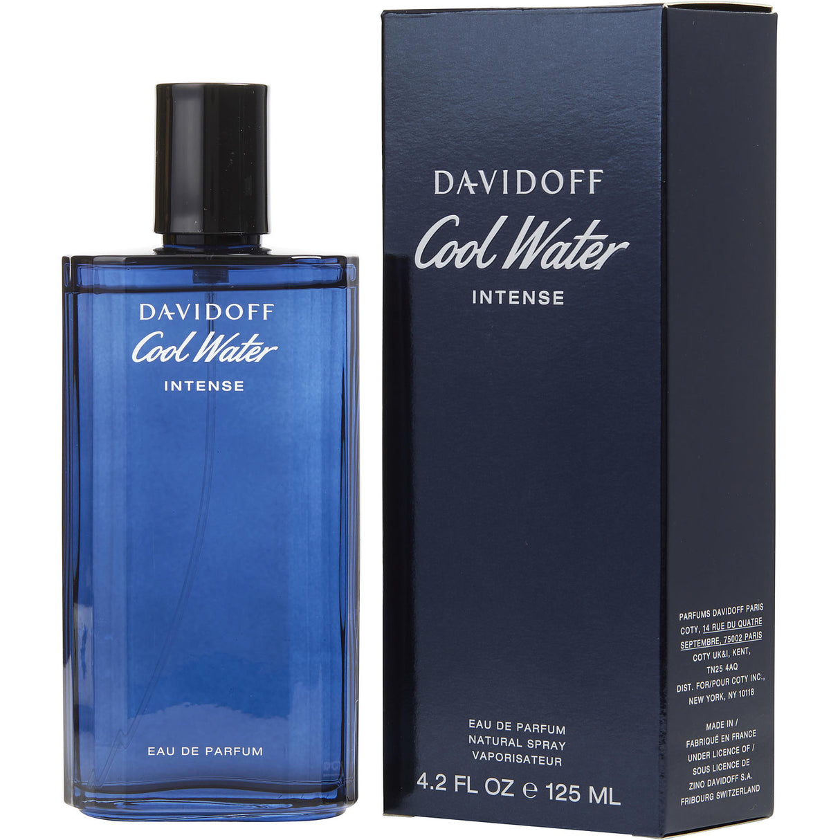 COOL WATER INTENSE by Davidoff - EAU DE PARFUM SPRAY 4.2 OZ - Men