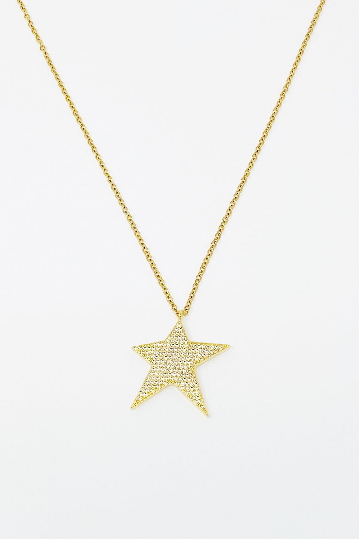 Lara Land Shiny Star Necklace by Ellisonyoung.com