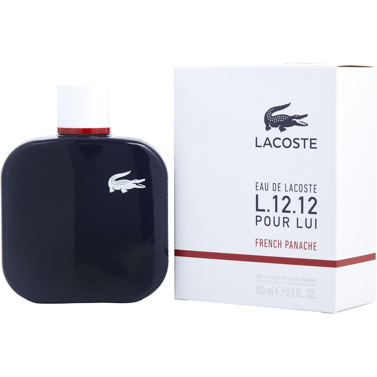 LACOSTE EAU DE LACOSTE L.12.12 POUR LUI FRENCH PANACHE by Lacoste - EDT SPRAY 3.3 OZ - Men