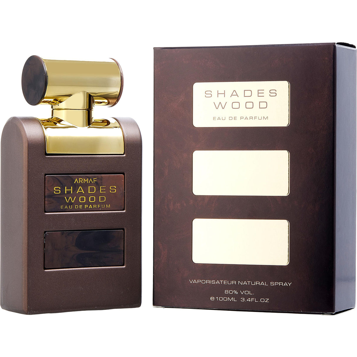 ARMAF SHADES WOOD by Armaf - EAU DE PARFUM SPRAY 3.4 OZ - Men