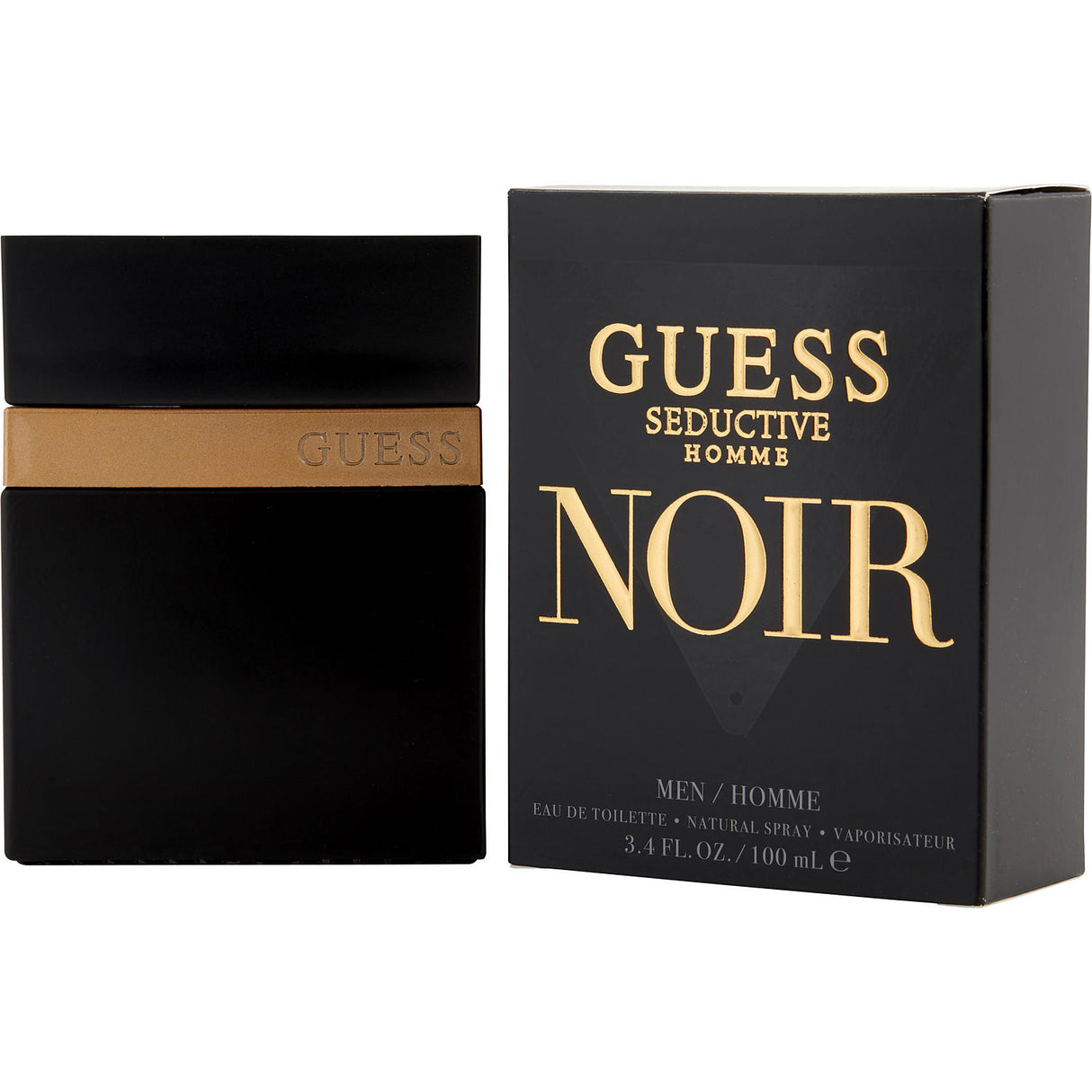 GUESS SEDUCTIVE HOMME NOIR by Guess - EDT SPRAY 3.4 OZ - Men