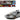 DeLorean Brushed Metal Time Machine (Train Wheel Version) with Lights "Back to the Future Part III" (1990) Movie "Hollywood Rides" Series 1/24 Diecast Model Car by Jada