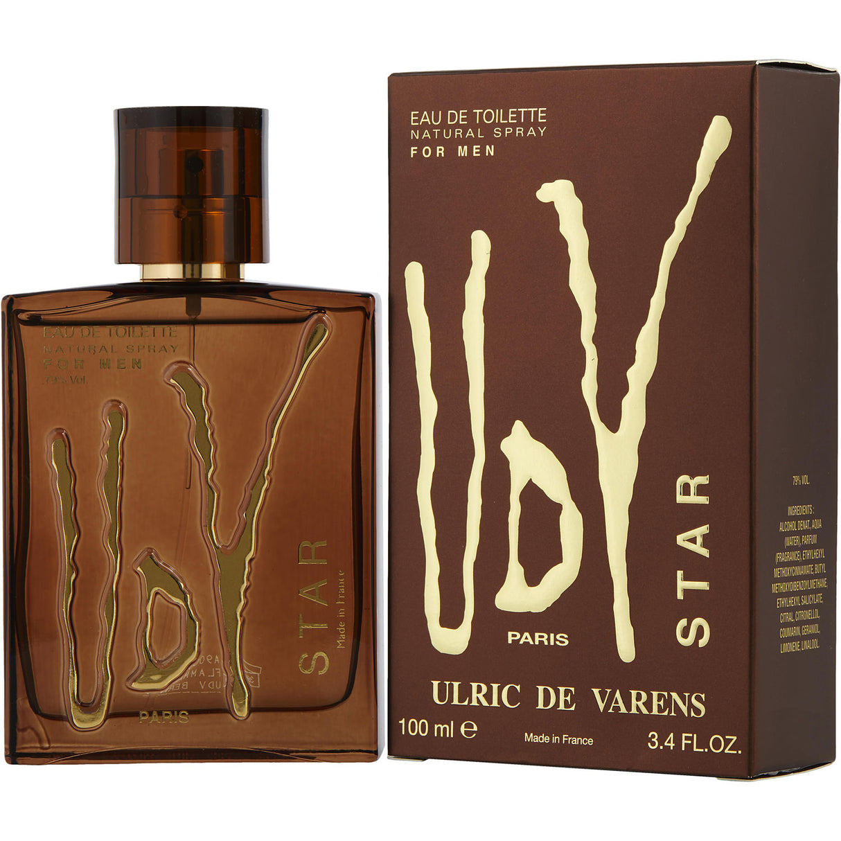 UDV STAR by Ulric de Varens - EDT SPRAY 3.4 OZ - Men