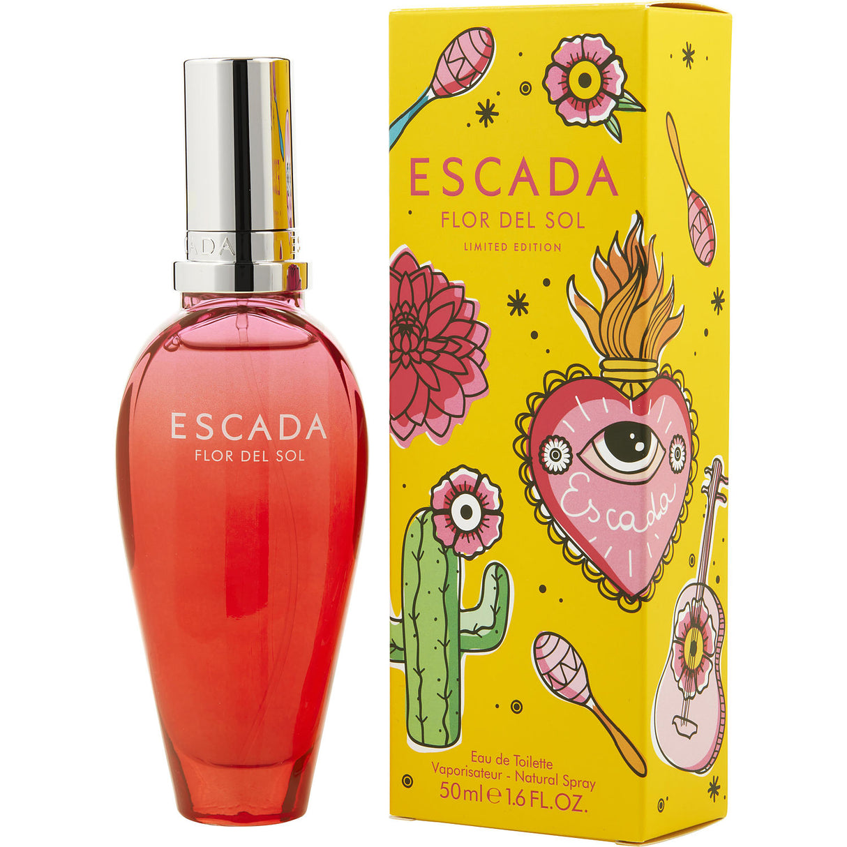 ESCADA FLOR DEL SOL by Escada - EDT SPRAY 1.6 OZ (LIMITED EDITION) - Women