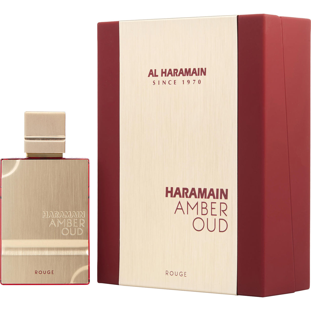 AL HARAMAIN AMBER OUD ROUGE by Al Haramain - EAU DE PARFUM SPRAY 2 OZ - Unisex