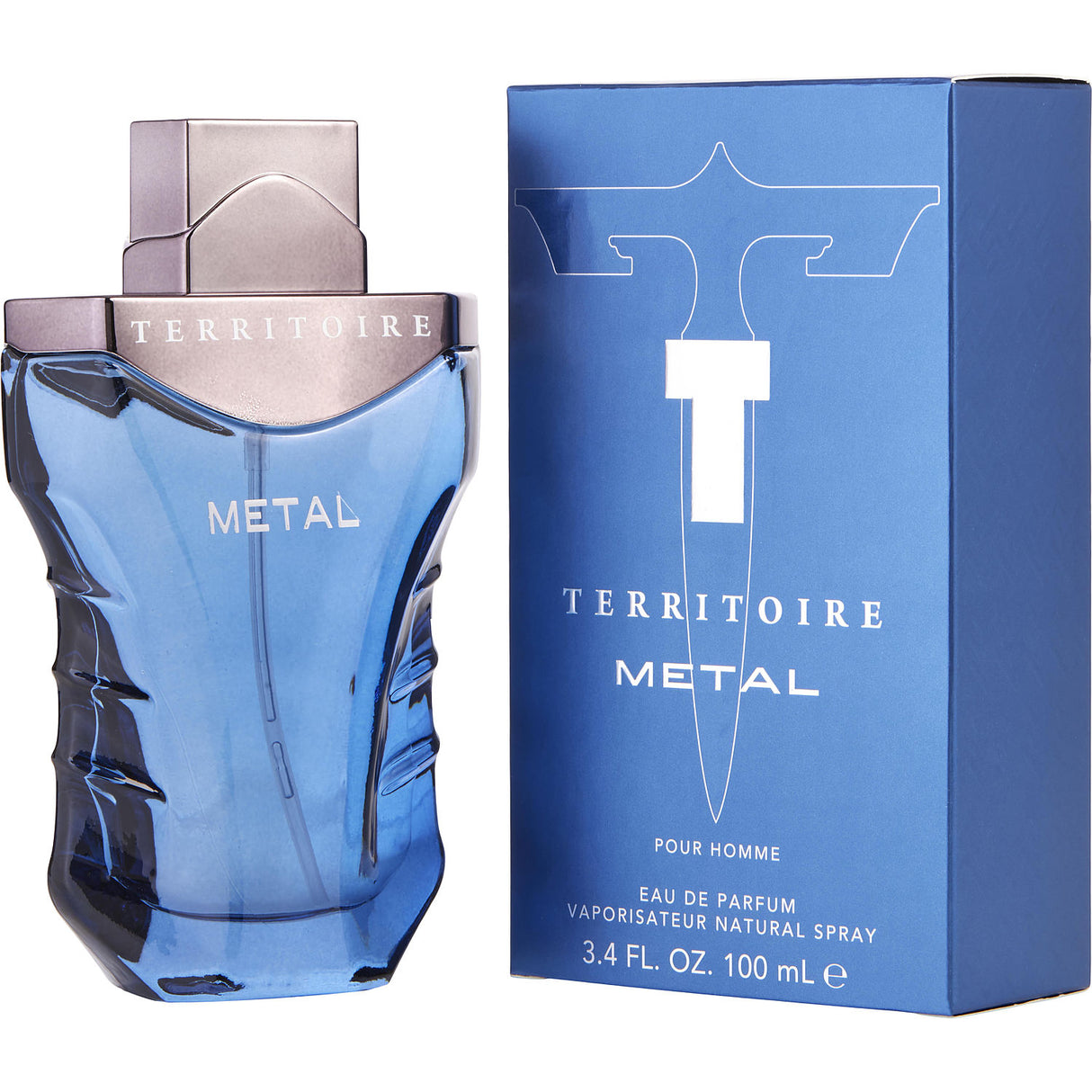 TERRITOIRE METAL by YZY PERFUME - EAU DE PARFUM SPRAY 3.4 OZ - Men