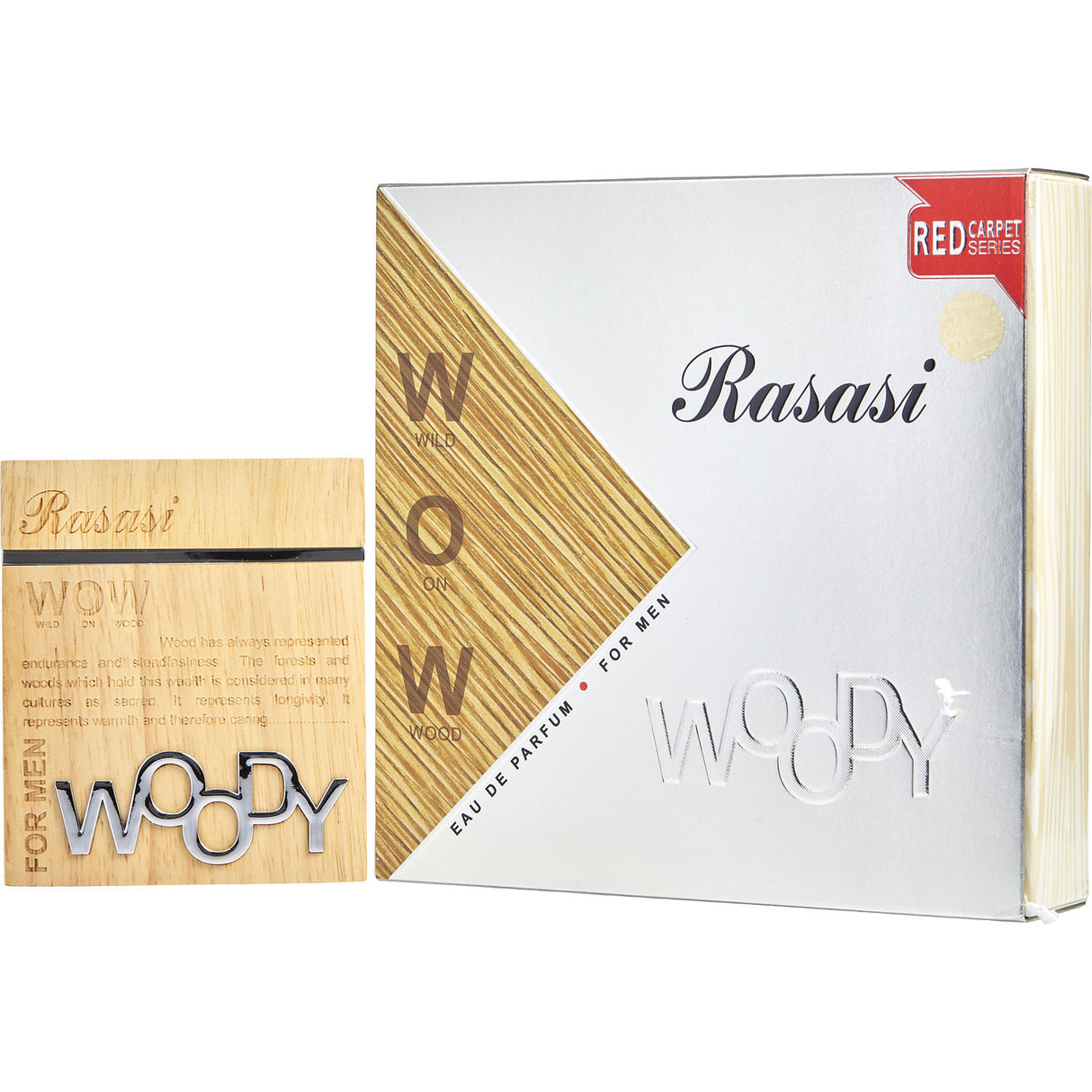 RASASI WOODY POUR HOMME by Rasasi - EAU DE PARFUM SPRAY 2 OZ - Men